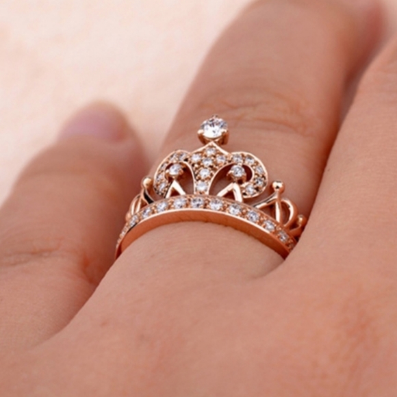 Rose gold ring - Picture 2 of 3